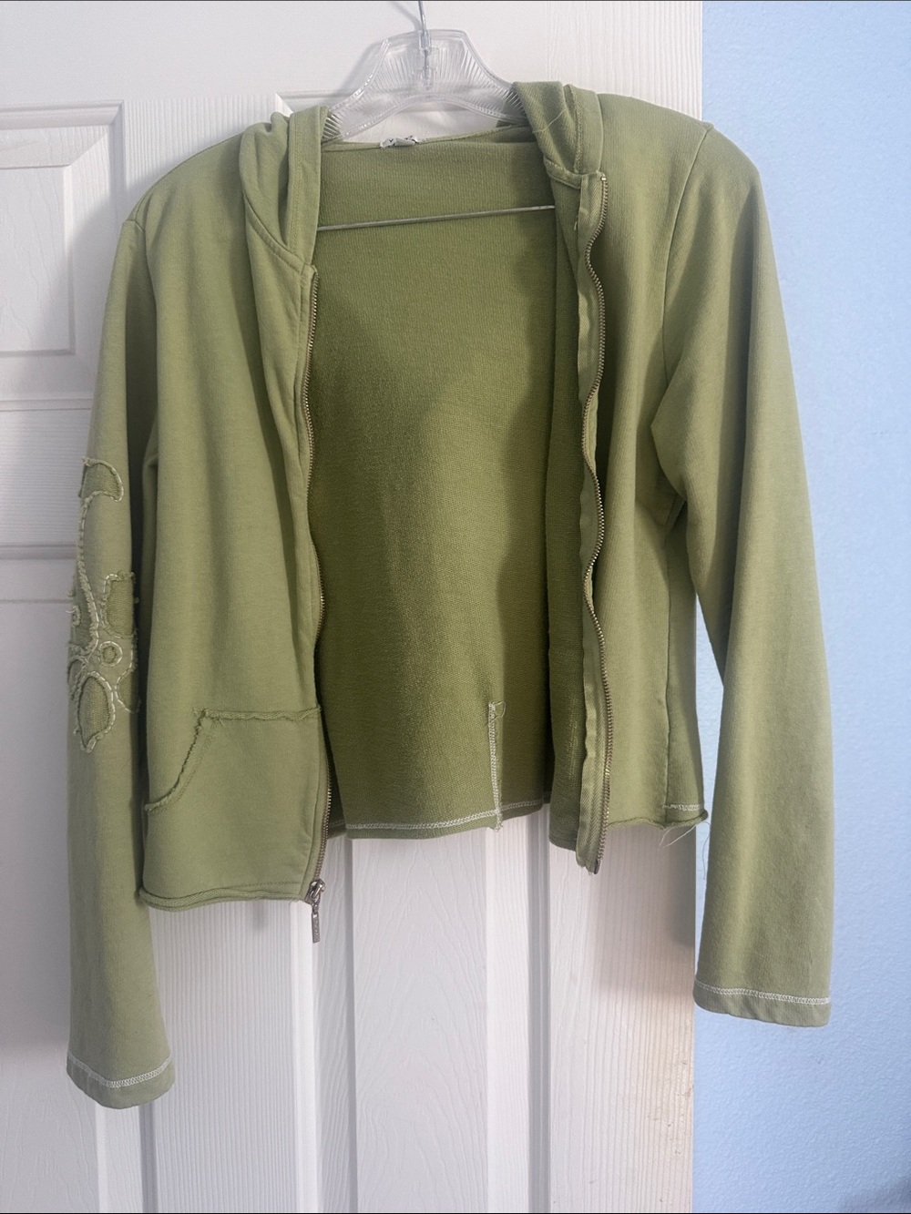 Mint greenish hoodie